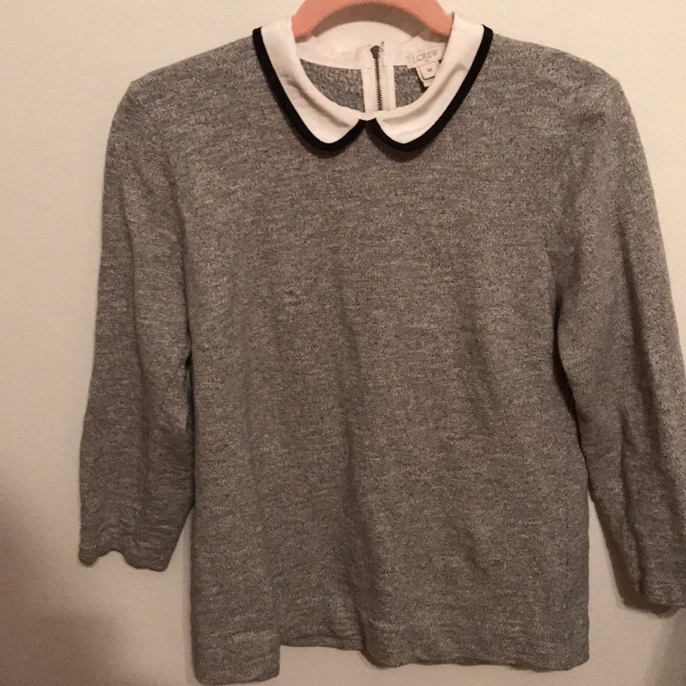 Jcrew 3/4 sleeve sweater